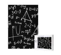 Algebra Geometria Matematica Astratta 300 Pezzi Puzzle in Legno per Divertimento in Famiglia per Adulti