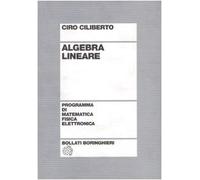 Algebra lineare - Ciliberto Ciro