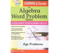 Algebra Word Problem Tutor: Age