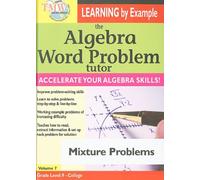Algebra Word Problem Tutor: Mix