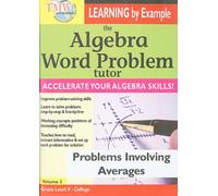 Algebra Word Problem Tutor: Pro