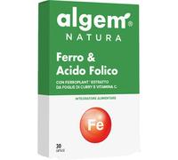 algem natura Algem Ferro&acido Folico 30capsule