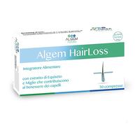 Algem Natura Algem Hairloss - Integratore contro la caduta, Algem Natura integratore 30 compresse