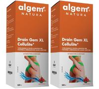 Algem Natura Drain Gem XL Cellulite Soluzione Orale 2x500 ml Soluzione