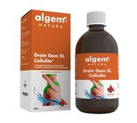 Algem Natura Draingem XL Cellulite - Integratore drenante Algem Natura ai frutti rossi, 500 ml