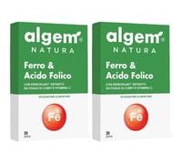 Algem Natura Ferro & Acido Folico Capsule 2x30 pz Capsule