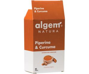 algem natura srl Piperina & Curcuma Algem Natura 60 Capsule