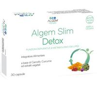 Algem Slim Detox Integratore Depurativo 30 Capsule