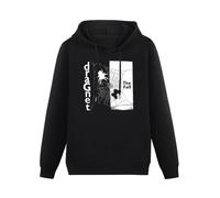 algem The Fall Dragnet Alternative Rock Band Mens Hoody Black Size XL