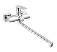 ALGEO SQUARE - Rubinetto miscelatore con beccuccio girevole extra lungo