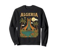Algeria Alger l'algérie Les Algériens DZ Algérien Bled Retro Felpa