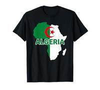 Algeria Bandiera Algerina Africa del Nord Maglietta