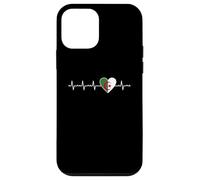 Algeria Heartbeat Design Bandiera Algerina Custodia per iPhone 12 mini