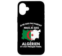algeria je ne suis pas parfait mais je suis algerien Custodia per iPhone 16 Plus