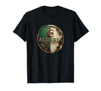 Algeria Perla d'Africa - Heritage Map Design Maglietta