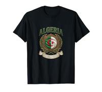Algeria Perla d'Africa - Heritage Map Design Maglietta