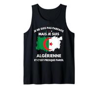 Algerie Je ne Suis PAS Parfaite Mais Je Suis algerienne Canotta