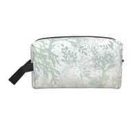 Alghe blu del mare verde, Borsa per il trucco Borsa per cosmetici Borsa da viaggio portatile da viaggio Borsa per trucco Organizer