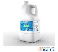 Alghicida Antialghe Sanificante Schiarente Azzurrante Liquido per Piscine LT.5