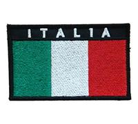 ALGI Bandiera Italia Militare Patch Ricamata