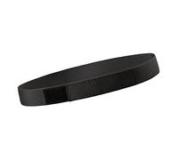 ALGI Cintura in nastro poly H 4 cm con chiusura a strappo Nero (XL)