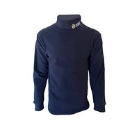 ALGI Dolcevita in Micropile Blu Stemma GPG e Scritta Guardia Giurata Bianca a Collo (XXL)