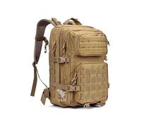 ALGI Zaino Militare Tattico Medium con sistema MOLLE 50 Litri TAN