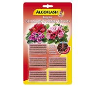 Algoflash - Concime a bastoncini, gerani e piante fiorite, azione fino a 3 mesi, 25 bastoncini
