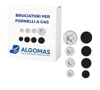 ALGOMAS Bruciatori a Gas Universali | Lega resistente e fiamma stabile | Migliora le prestazioni | Ricambio per uso quotidiano | Compatibile con Bosch Balay Teka Siemens