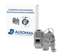 ALGOMAS® Chiusura elettrica microritardo lavatrice | Ricambio compatibile con Bosch Siemens Balay Neff Constructa | Blocco porta 00638259, 00627046, 00623782 e 00637590
