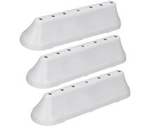 ALGOMAS® Confezione da 3 alette a tamburo per lavatrici, compatibili con Vestel, Whirlpool, Bauknecht, Haier e Indesit, 17,5 x 4,7 x 4 cm | Bateaguas