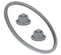 ALGOMAS Guarnizione Pentola WMF Perfect + 2 guarnizioni indicatore (modello alto) | silicone resistente | tenuta sicura e prestazioni ottimali | per WMF Perfect e Perfect Plus | Ø22 cm int / 24 cm ext