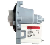ALGOMAS® Pompa di scarico adattabile - Lavatrici e lavastoviglie - Modello M325 / M231 / M332 / T2124 - Codice RS0789 - 220-240 V - 50 Hz - 0,2 A - 40 W - CI.155 - SN: 21-01