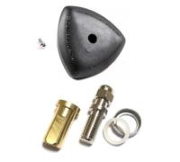 ALGOMAS® Set di pomelli e mandrino completo | Adatto per Magefesa: Star 13 e Lucidare 22, Alza: Melissa | Codice manopola 09REMECPSTC | Include cono, mandrino, rondelle, dado e vite