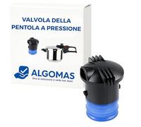 ALGOMAS® Valvola per pentola Express compatibile con Magefesa Practika Plus e altri modelli, ricambio per coperchio della pentola a pressione, cucina sicura e funzionale