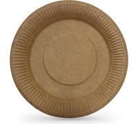 Algon | Set di 3 piatti usa e getta - piatti usa e getta misura 28 cm resistenti ed ecologici, ideali per feste, eventi e riunioni