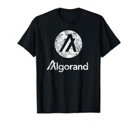 ALGORAND Crypto Blockchain ALGO Token Distressed Vintage Maglietta