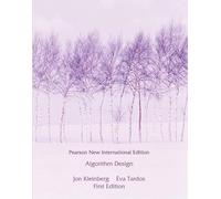 Algorithm design: Pearson New International Edition