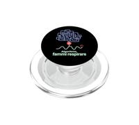 Algoritmo Fammi Respirare - Satira della Vita Online PopSockets PopGrip per MagSafe
