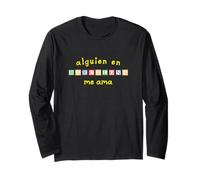 Alguien en Barcelona Me AMA Maglia a Manica