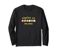 Alguien en España Me AMA Maglia a Manica