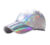 AlHECE Cappello Uomo Cappello da Baseball Hip-Hop da Uomo Che Cambia Colore Arcobaleno per Berretto da Donna Ritorno al Futuro Prop Bigbang G-Dragon Berretto da Baseball-Bianco