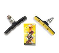 ALHONGA Set Di 4 Ganasce Freno V-Brake. Rosso per Bici