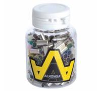 Alhonga Terminale Per Cavo 150 Unità Black