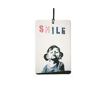 Ali Air Freshener - Deodorante per auto, motivo "Banksy Smile"