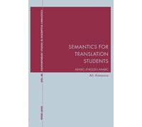 Ali Almanna Semantics for Translation Students (Tascabile)