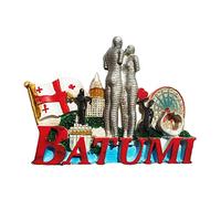 Ali and Nino Batumi Georgia - Magnete per frigorifero da viaggio, souvenir 3D, decorazione per frigorifero