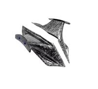 Ali Antivento Fisse Per CBR650R 2019 2020 2021 2022 2023 Moto Luce Anteriore Cowl Side Winglet Per Vento Fin Spoiler Trim Copertura Accessori Moto