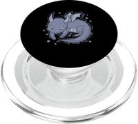 Ali da fiaba della creatura della favola del drago PopSockets PopGrip per MagSafe