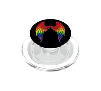 Ali D'angelo Arcobaleno Sulla Schiena Ali D'angelo Gay Lgbtq PopSockets PopGrip per MagSafe